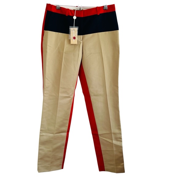 Michael Kors Color Block Straight Leg  Pants - Picture 1 of 6